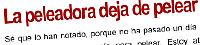 La peleadora